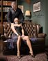 SiaLinda: Rock Phoenix, bunt, transparent, vorne und hinten geschlitzt, asymmetrisch - SiaLinda.com